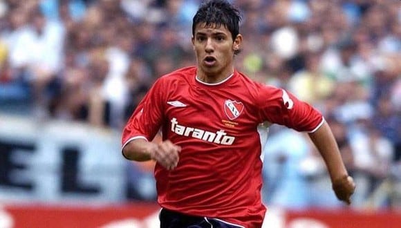Sergio Agüero jugó en Independiente de Avellaneda de 2003 a 2006. (Internet)