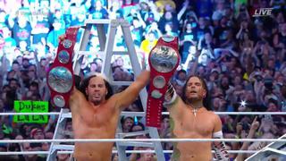 WrestleMania 33: los Hardy Boyz volvieron para convertirse en campeones de parejas