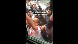 Selección Peruana bromeó con el doble de Christian Cueva antes de partir a Ecuador [VIDEO]