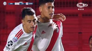 ¡Nunca los den por muertos! Carrascal anotó el 1-1 de River Plate contra Argentinos por la Superliga [VIDEO]