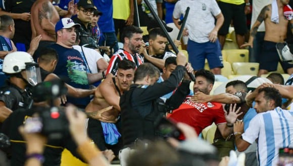 Incidentes en el partido de Brasil vs. Argentina por las Eliminatorias 2026 (Foto: Getty Images)