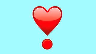 Qué significa el emoji del corazón con círculo rojo de WhatsApp