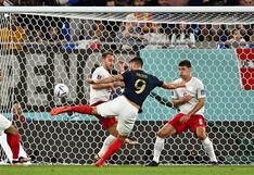 Francia le ganó 2-1 a Dinamarca: goles y crónica del partido por el Mundial Qatar 2022