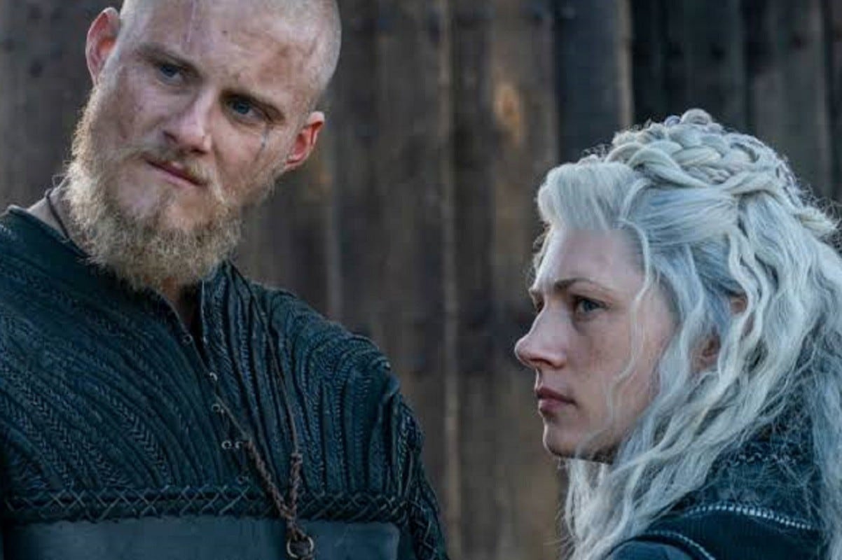 Vikings 6x06: la muerte de Lagertha a manos de Hvitserk, uno de los hijos de Ragnar en el episodio 6 de la temporada 6 (Foto: History)