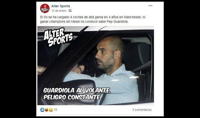 Las provocaciones de I3 Ventures a los futbolistas del Barcelona.