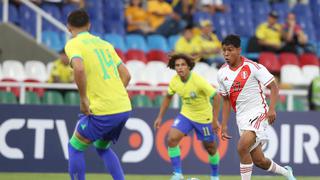 Perú vs. Brasil (0-3): resumen, goles y video del partido por el Sudamericano Sub 20