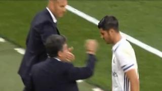 Prepara su salida: Morata explotó con Zidane y tuvo un mal gesto con el técnico [VIDEO]