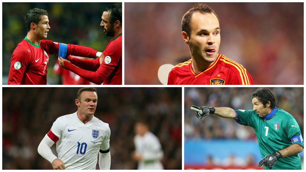 Mira las principales jugadores de los países que jugarán la Eurocopa.