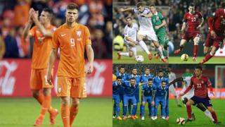 Eurocopa Francia 2016: las cinco grandes selecciones que no clasificaron