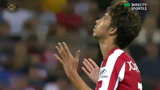 Definición en primera: así marcó Joao Félix su doblete en el Atlético de Madrid vs. Juventus [VIDEO]