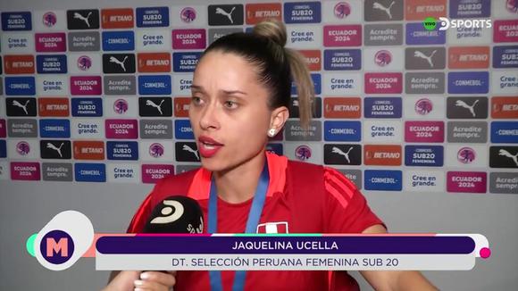 Jaqueline Ucella habló de la selección femenina Sub-20. (Video: DirecTV)