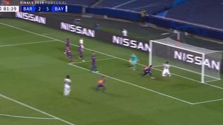 Apareció el goleador: Lewandowski anotó el 6-2 el Bayern ante el Barcelona por la Champions [VIDEO]