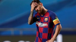 Un velorio: se filtró una foto del vestuario de Barcelona en el duelo ante Bayern Munich por la Champions League