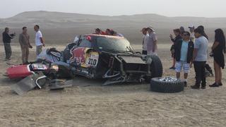 Nueva baja en el Dakar: piloto estadounidense destruyó su vehículo en las dunas de Pisco [VIDEO]