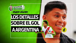 Rinaldo Cruzado y los detalles sobre el gol a Argentina en jugada preparada del 2013