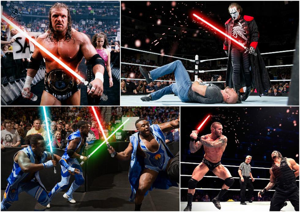Este es el homenaje de la WWE por el Star Wars Day. (WWE)