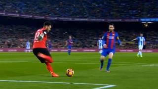De su propia medicina: Messi quedó en ridículo por amague de portero Herrerín [VIDEO]