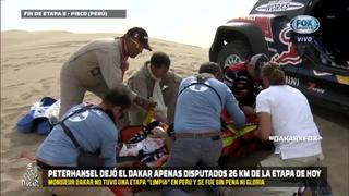 Preocupó a todos: copiloto de Peterhansel tuvo que ser auxiliado en la Etapa 9 del Dakar 2019 [VIDEO]