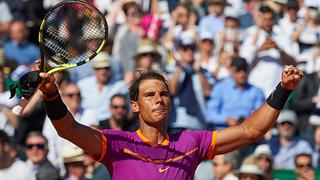 Nadal venció a Schwartzman y pasó a la semifinal de Montecarlo