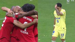 Semifinal abierta: goles de Torres y Zendejas para el 1-1 en el América vs. Toluca [VIDEO]