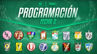 Toma nota: mira la programación completa de la fecha 2 del Torneo de Verano