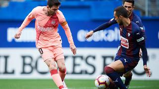 ¡Con 'doblete' de Messi! Barcelona y Eibar empataron en el último partido de LaLiga 2018-19