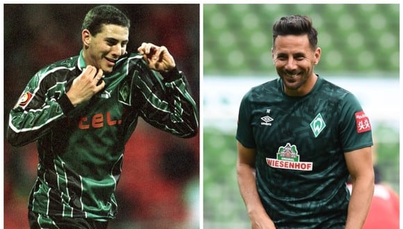 Claudio Pizarro jugó en Alemania e Inglaterra desde 1999 hasta 2020. (Fotos: Getty Images)