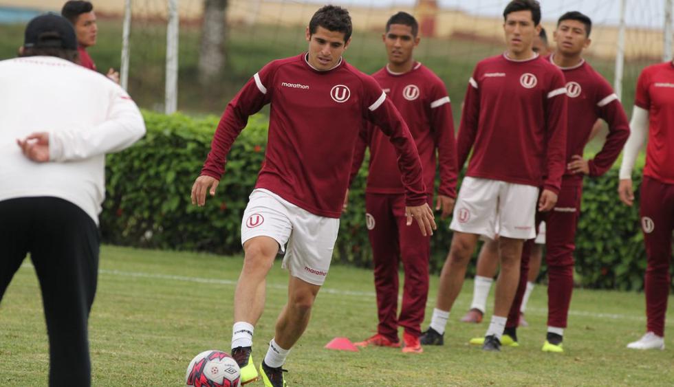 Aldo Corzo está listo para reaparecer con Universitario de Deportes ante Melgar. (@Universitario)
