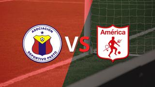 América de Cali llegó al descuento en el final del partido