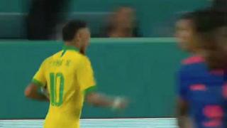 ¡Neymar está de vuelta! El gol del '10' para poner el 2-2 en el Brasil vs. Colombia en Miami
