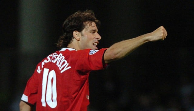 Van Nistelrooy estaba valorizado 42,7 en millones de dólares. (Foto: AFP)