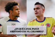 ¿Qué canal transmitió USA vs. Colombia el juego amistoso FIFA?