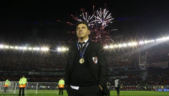 Marcelo Daniel Gallardo, emblema de River Plate y mejor técnico de su historia. (Foto: Reuters)