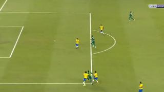 ¡Mané dejó en ridículo a Dani Alves y Marquinhos! Le cometen falta y Diedhiou pone el 1-1 en Brasil vs. Senegal