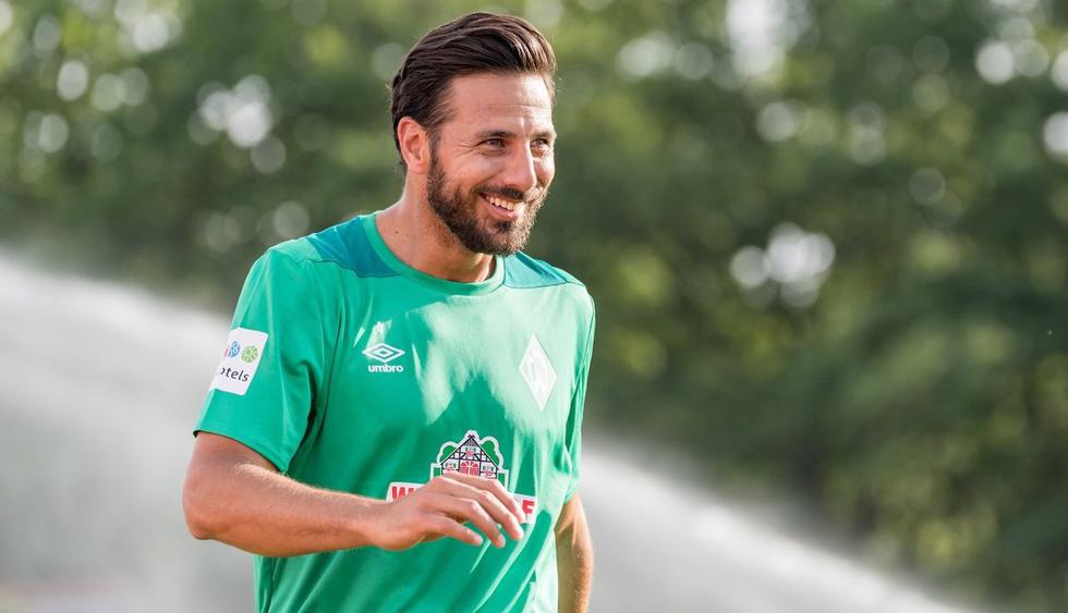 Claudio Pizarro realiza la pretemporada con el Werder Bremen. (Foto: Werder Bremen)
