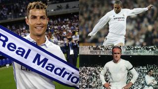 ¿Todos rindieron? Cristiano, Ronaldo Nazario y los '9' más recordados del Real Madrid [FOTOS]