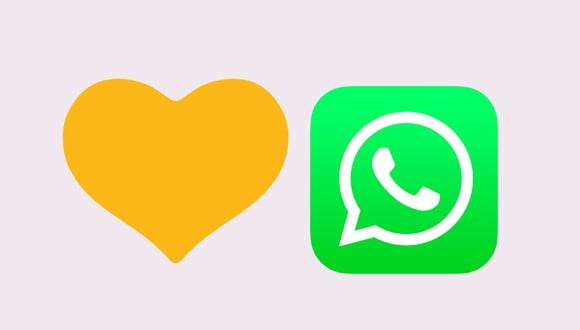 ¿Alguna vez te has preguntado qué significa el emoji del corazón amarillo en WhatsApp? (Foto: Emojipedia)