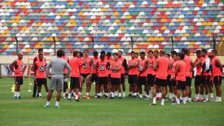 Universitario: la charla de Chale y el entrenamiento previo al Clásico