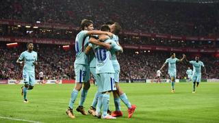 En lo más alto: Barcelona venció 2-0 al Athletic Bilbao en San Mamés por la fecha 10 de la Liga Santander