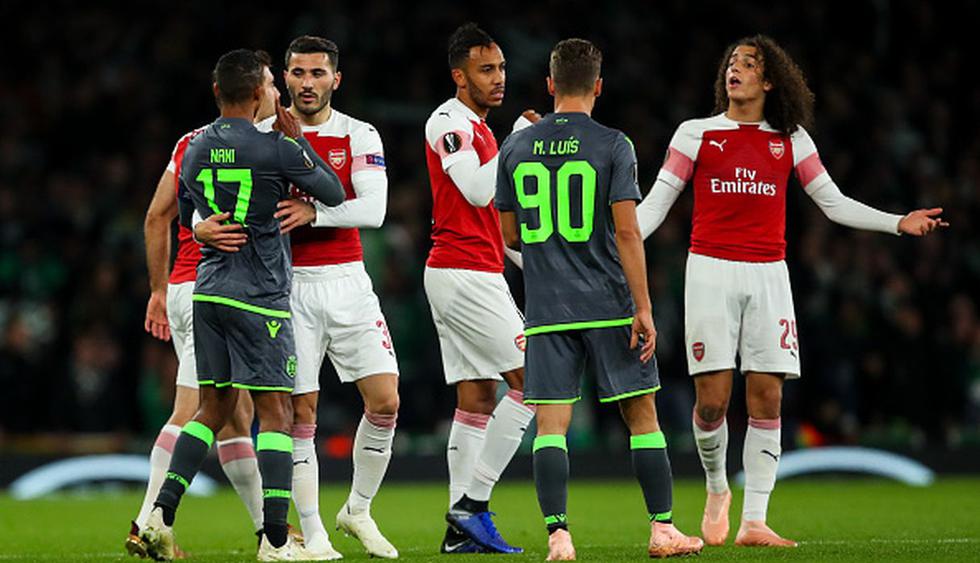 Arsenal empató 0-0 contra Sporting Lisboa por la Europa League desde Emirates Stadium. (Foto: Getty Images)