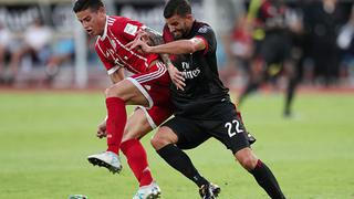 Ni James los salva: Bayern Munich sufrió una paliza de 4-0 ante AC Milan por la International Champions Cup