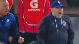 Lo gritó como en el 86' ante Inglaterra: la reacción de Maradona tras el gol del empate de Gimnasia [VIDEO]