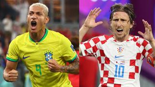 Brasil vs. Croacia: fecha, horarios y canales del partido por cuartos de final de Qatar 2022 