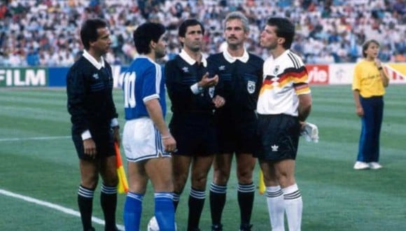El alemán campeón del mundo que elogió a Diego Maradona. (Foto: AFP)