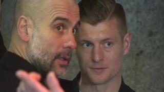 En Real Madrid se ponen alertas: la conversación entre Pep Guardiola y Toni Kroos [VIDEO]