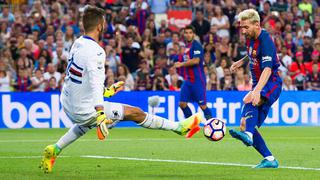El sensacional amague de Messi para el segundo gol del Barcelona