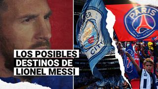 Messi busca equipo: conoce los únicos posibles destinos del argentino tras salir del Barcelona