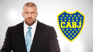 ¡Se unió a la celebración! Triple H saludó a Boca Juniors por su nuevo título