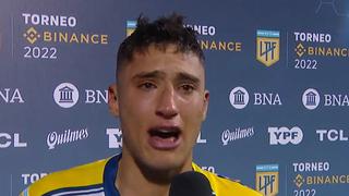 Hasta las lágrimas: la emoción de Alejo Veliz tras la victoria de Rosario Central vs. Newell’s [VIDEO]