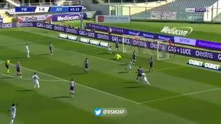 En la primera que tocó: golazo de Morata para el 1-1 de Juventus vs. Fiorentina por Serie A [VIDEO]
